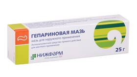 Гепариновая мазь: цена, инструкция и показания в SELA