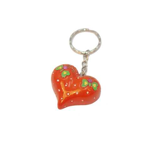 Брелок ElffDecor 4905801 Бабочка оранжевый в SELA