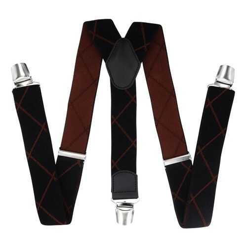 Подтяжки OTOKODESIGN 55721 черные/красные в SELA