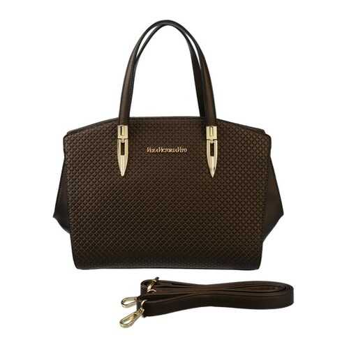 Сумка женская Vera Victoria Vito 34-600-6 коричневая в SELA