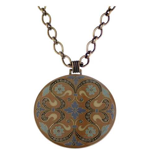 Колье CLARA BIJOUX B69588.18.CGM BR горчичное/серое/бежевое в SELA
