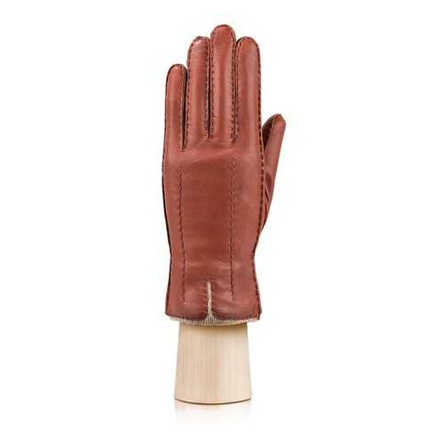Перчатки женские Labbra LB-0013-s коричневые 7.5 в SELA