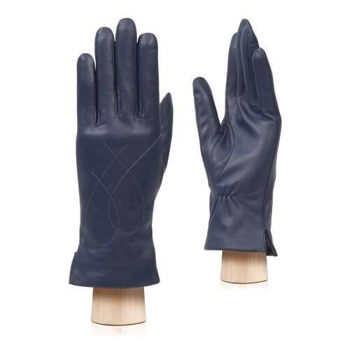 Перчатки женские Labbra LB-0170-sh синие 7.5 в SELA