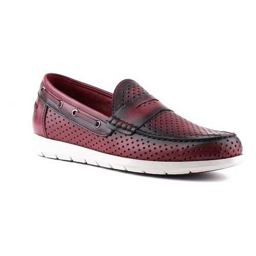 Мокасины мужские CABANI SHOES A666751E красные 41 RU в SELA