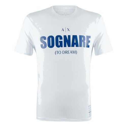 Футболка мужская Armani Exchange 3HZTAR ZJA5Z белая L в SELA