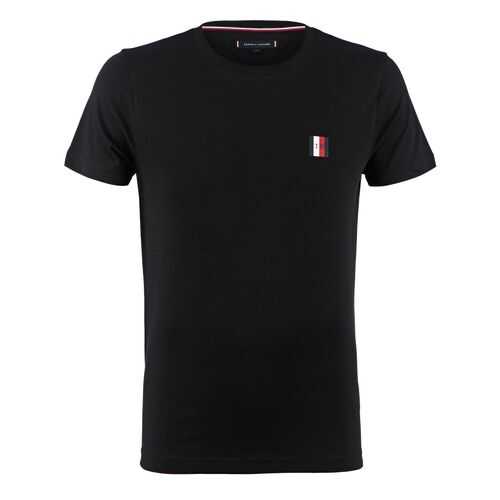 Футболка мужская Tommy Hilfiger MW0MW13327 черная XXL в SELA