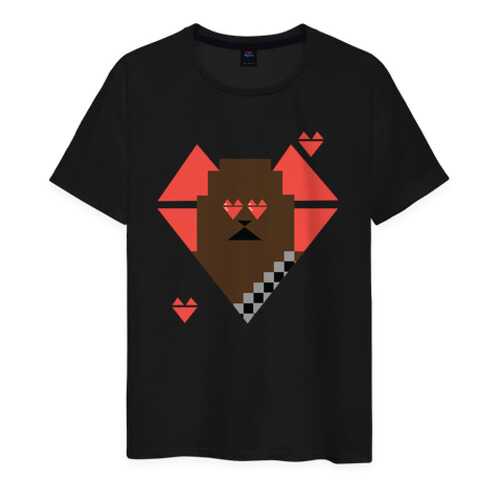 Футболка мужская ВсеМайки 1725485 черная XXXL в SELA