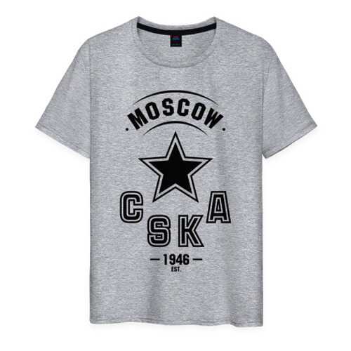 Футболка мужская ВсеМайки 1741161 серая XXXL в SELA