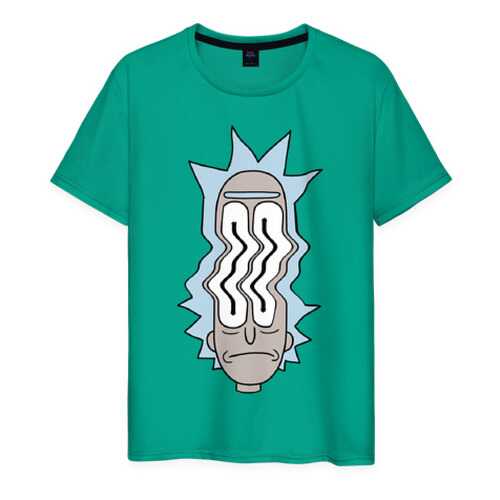 Футболка мужская ВсеМайки 1856965 зеленая XXXL в SELA
