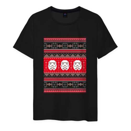 Футболка мужская ВсеМайки 1874977 черная XXXL в SELA