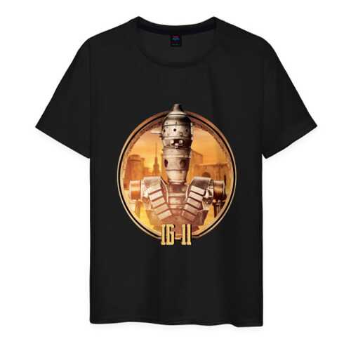 Футболка мужская ВсеМайки 2177795 черная XXL в SELA