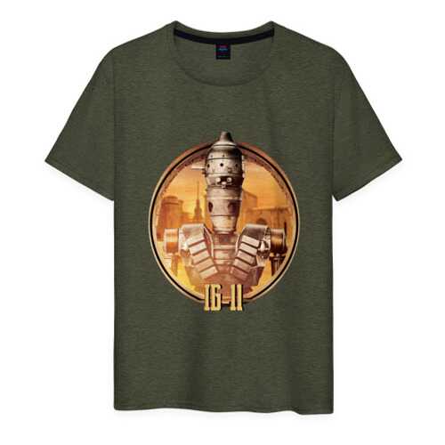 Футболка мужская ВсеМайки 2177795 хаки XXXL в SELA