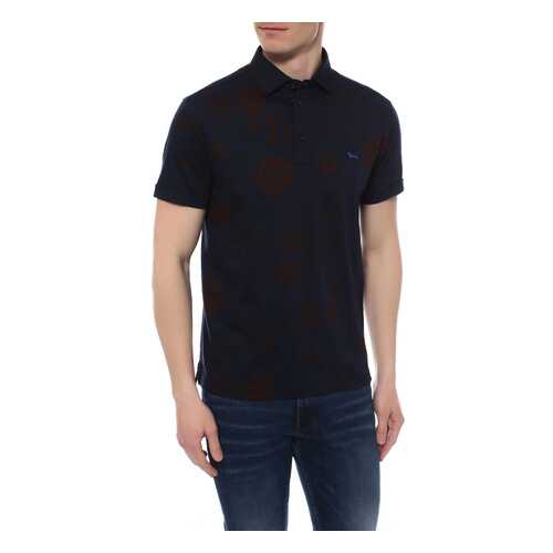 Поло мужское HARMONT & BLAINE LRB067/801 синий 3XL в SELA