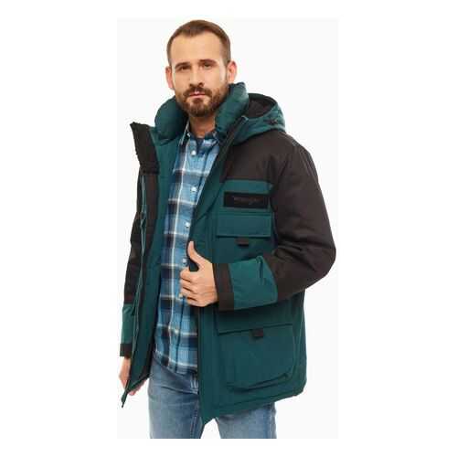 Куртка мужская Wrangler зеленая в SELA