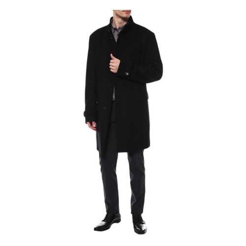 Пальто мужское BOSS BLACK 50394076 черное 56 DE в SELA