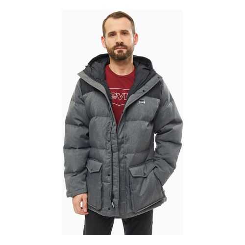 Пуховик мужской Levi's 5658500070 серый 2XL в SELA