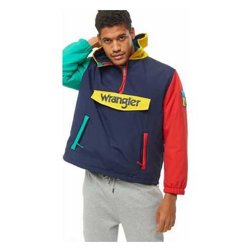 Ветровка мужская Wrangler W4C3YL114 синяя M в SELA