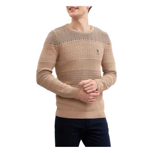 Джемпер мужской U.S. POLO Assn. G081SZ0TK0RUAR бежевый M в SELA