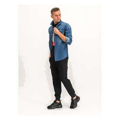 Джинсовая рубашка мужская Armani Exchange 6GZC20 Z1K1Z 1500 синяя L в SELA