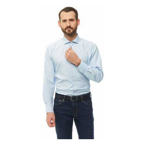 Рубашка мужская Conti Uomo Y Series 8346-06 синяя XXL в SELA