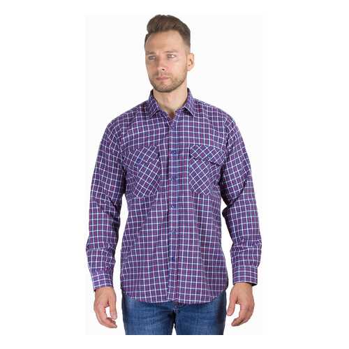 Рубашка мужская Dairos GD81100374 синяя 2XL в SELA