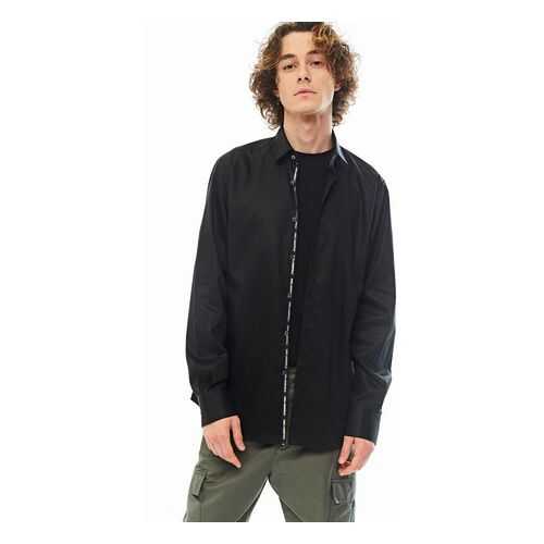 Рубашка мужская Karl Lagerfeld 605103501699 черная 43 FR в SELA