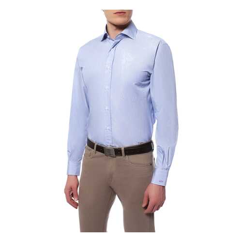 Рубашка мужская PAUL&SHARK I12P1445/014 голубая 41 IT в SELA