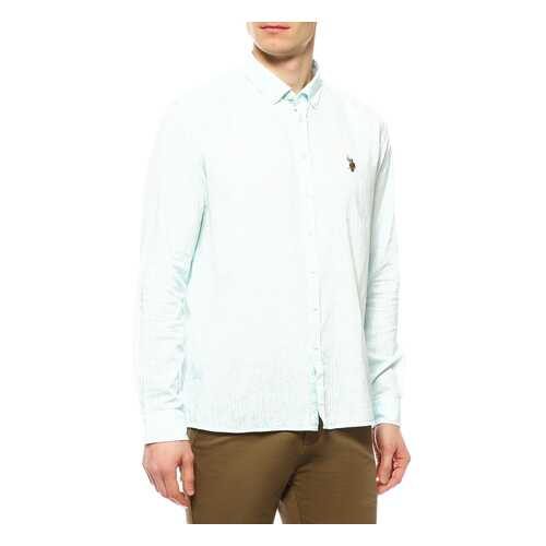 Рубашка мужская U.S. POLO ASSN. G081SZ0040SAMSA голубая M в SELA