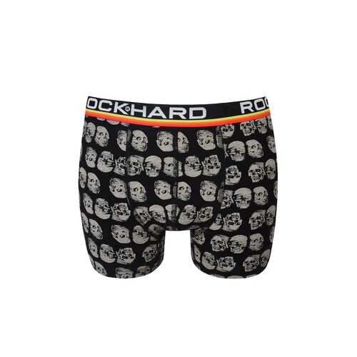 Боксеры мужские ROCKHARD 7003 ROCKHARD боксеры с рисунком (12) черные XL в SELA