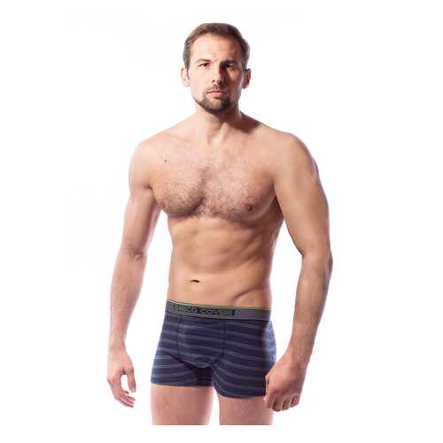Трусы боксеры мужские Enrico Coveri синие XXL в SELA