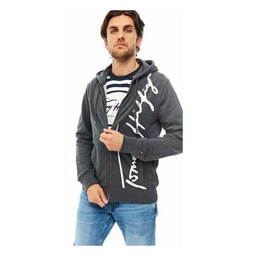 Толстовка мужская Tommy Hilfiger MW0MW14446 серая XXL в SELA