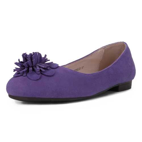Балетки женские Pierre Cardin K0346PM-1C фиолетовые 41 RU в SELA