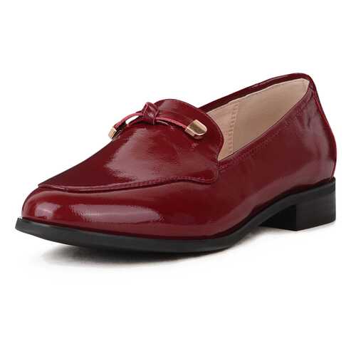 Лоферы женские Pierre Cardin JX20S-1412B бордовые 40 RU в SELA