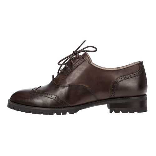 Полуботинки женские M.SHOES 445325132 коричневые 40 RU в SELA