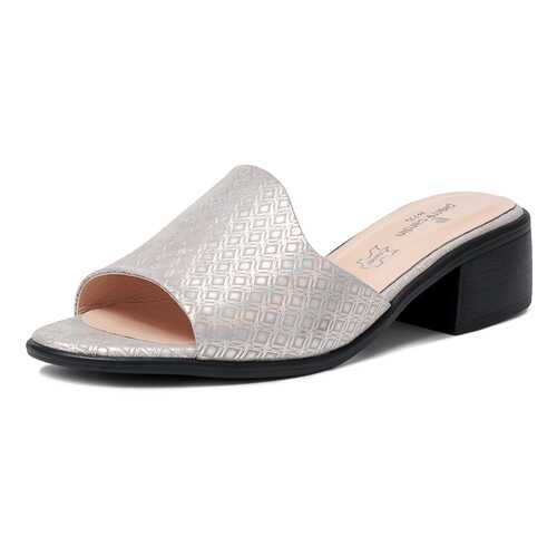 Сабо женские Pierre Cardin TR-MN-421-1295 серебристые 38 RU в SELA