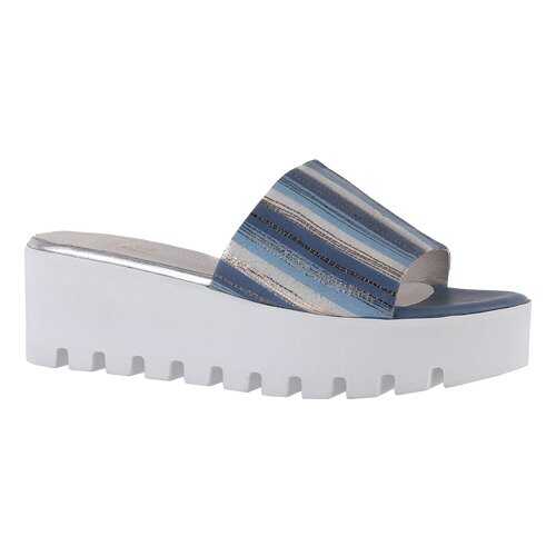 Сабо женские Shoes Market 25-16-813-D9-B171-A5 синие 40 RU в SELA