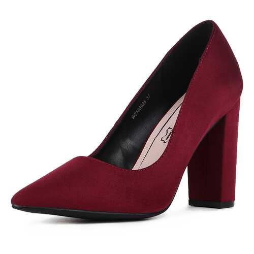 Туфли женские T.Taccardi K0267PM-14D бордовые 36 RU в SELA