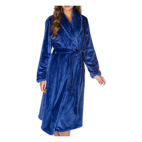 Халат женский Rose&Petal Homewear RP51-1317 синий S в SELA