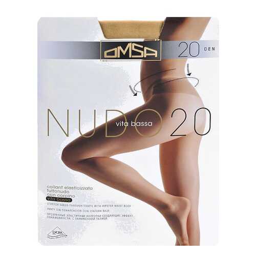 Колготки Omsa NUDO 20 VITA BASSA / Beige-Naturel (Телесный) / 3 (M) в SELA