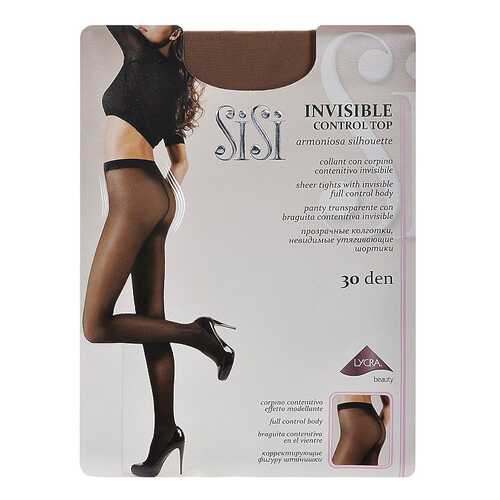Колготки SiSi INVISIBLE CONTROL TOP 30 / Naturelle (Насыщенный загар) / 4 (L) в SELA