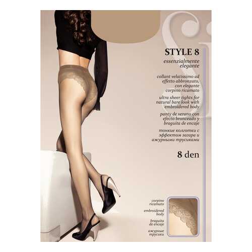 Колготки SiSi STYLE 8 / Ambra (Загар) / 3 (M) в SELA