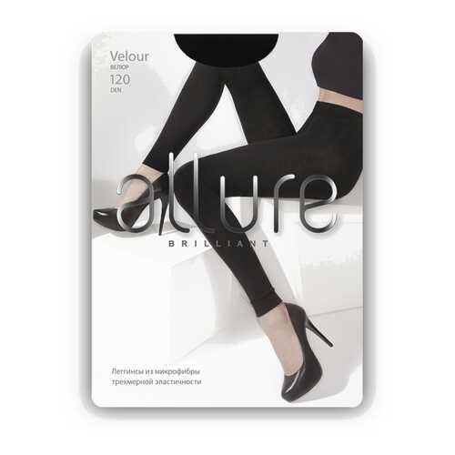 Леггинсы женские ALLURE ALL VELOUR 120 черные 2 в SELA