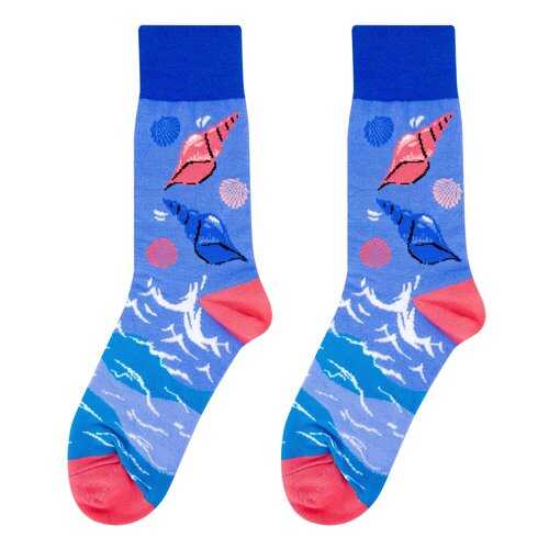 Носки женские Kawaii Factory Ракушки разноцветные 35-39 в SELA