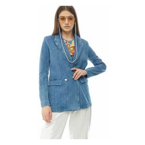 Пиджак женский Pinko 1J10EH Y5T5 F94 синий 40 IT в SELA