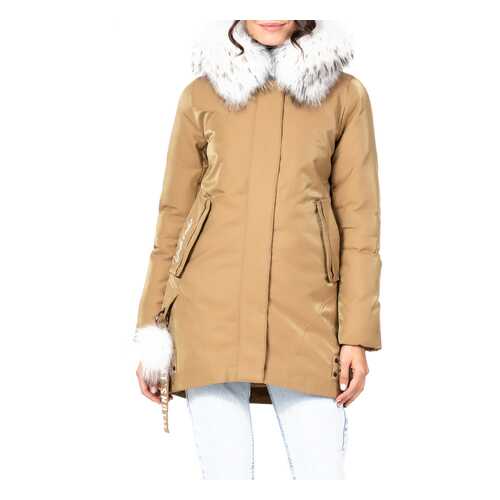Куртка женская WINTERRA 18-659 коричневая 48 RU в SELA