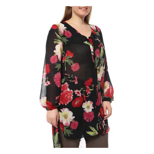 Туника женская KR 4267 черная 56 RU в SELA