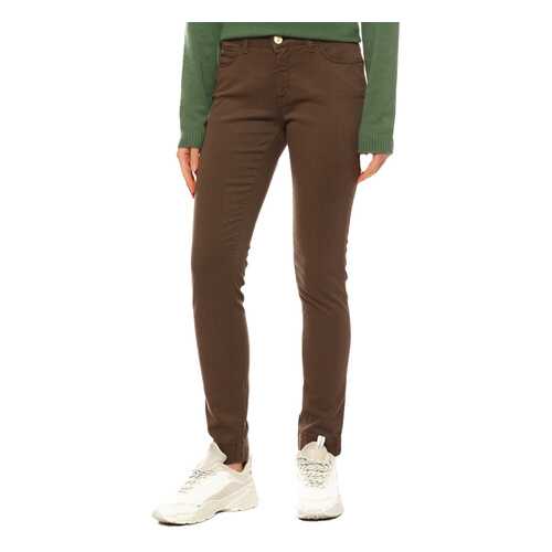 Брюки женские TRUSSARDI JEANS 5241101 коричневые 26 IT в SELA