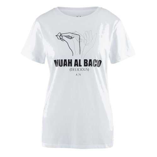 Футболка женская Armani Exchange 3HYTBR YJG3Z белая S в SELA