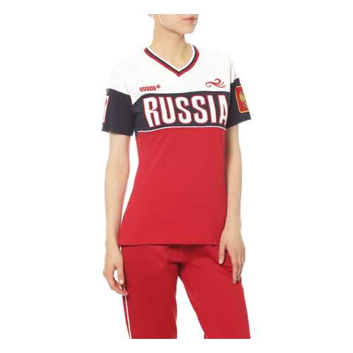 Футболка женская BOSCO C0038Y0 красная L в SELA