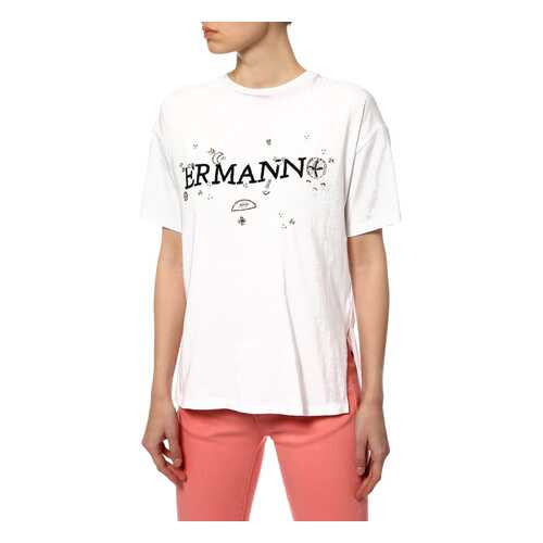 Футболка женская Ermanno Scervino 42TTS07/00888 белая 38 IT в SELA